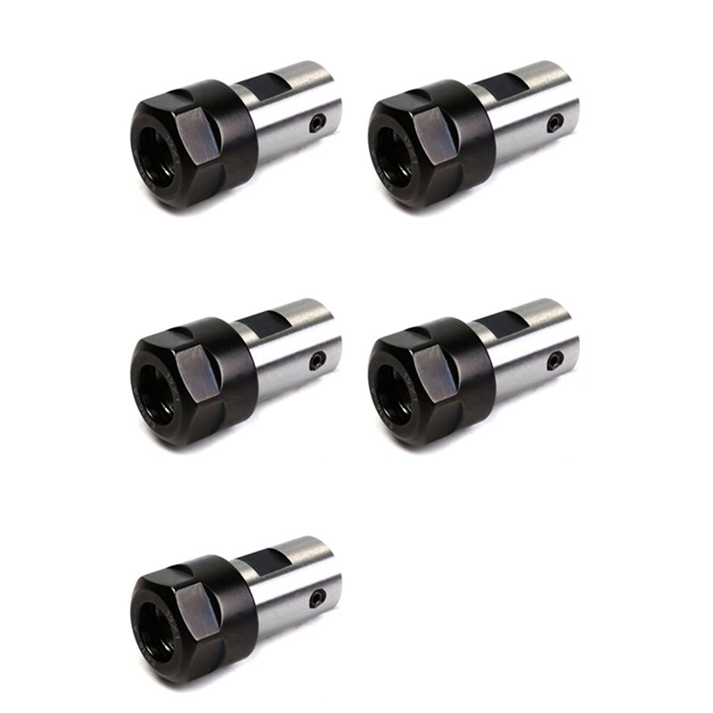 Cnc Spindle Motor - ABKS-5X ER16 Spannzangenhalter Motorwellen-Spindelverlängerungsstange 8MM CNC-Fräsen