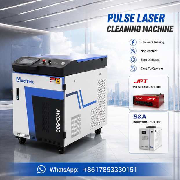 Industrial Laser Paint Removal - Aser Reinigungsmaschine zur Entfernung von Rost