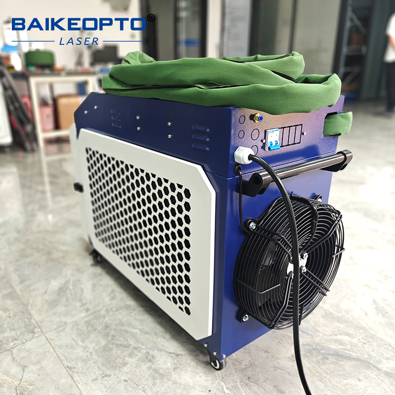 Industrial Laser Paint Removal - 1500W Faserlaser-Reinigungsmaschine, Rostentfernung, Lackentfernung, Oxidschichtentfernung, industrietaugliche
