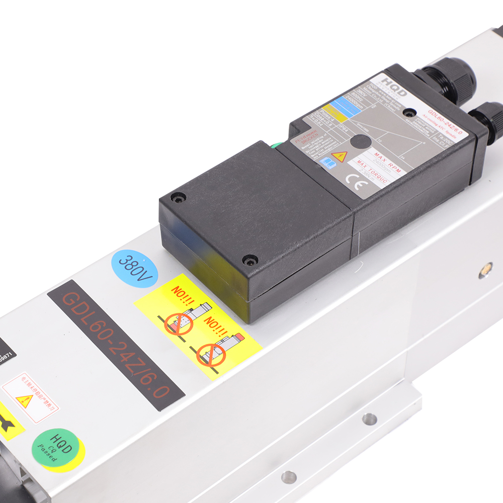 Luftgekühlter 6kW ISO30 Hochge – Cnc Spindle Motor Bewertung und Preis