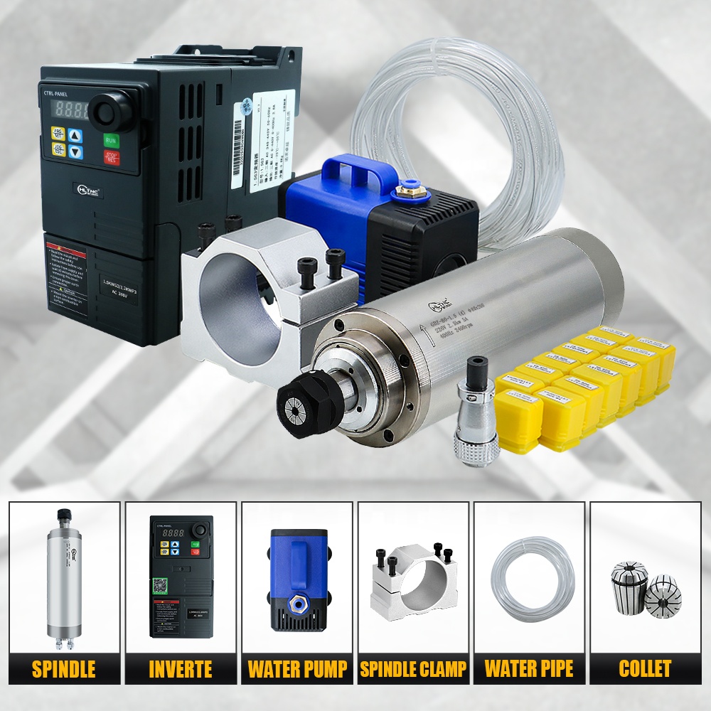 220V ER20 2,2kW 80mm Wassergek – Cnc Spindle Motor Bewertung und Preis