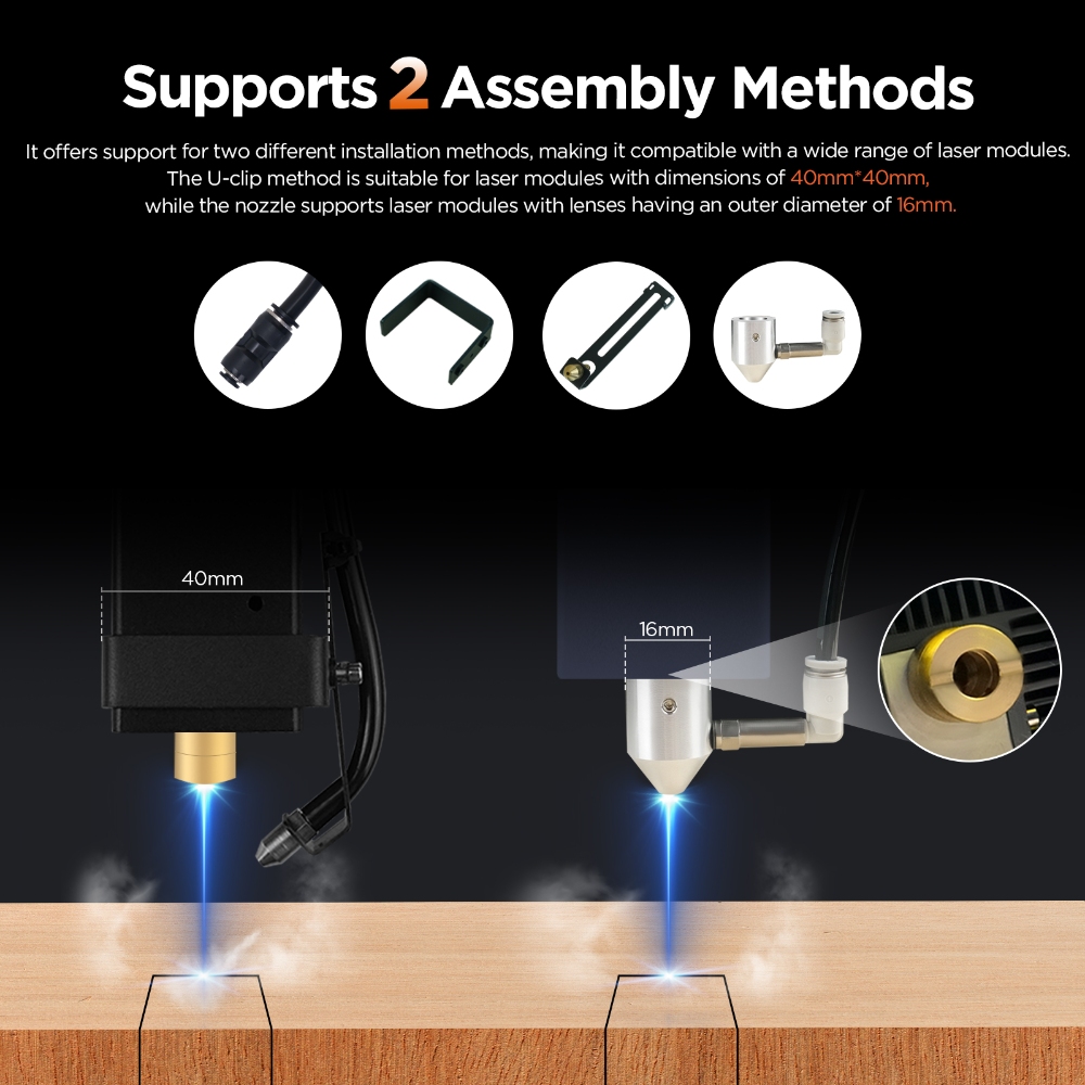 ACMER C4 Laser-Luftunterstützu – Air Assist Pump Laser Bewertung und Preis