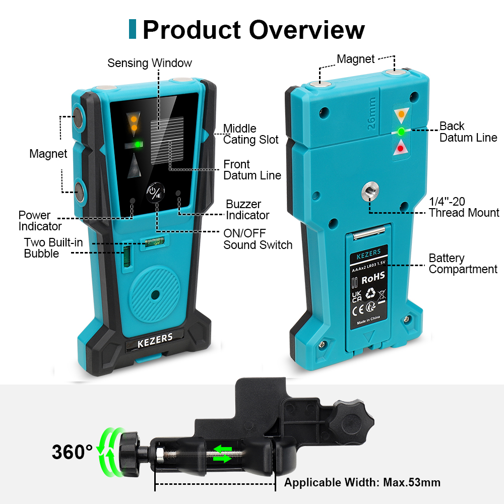 KEZERS rot grün laser pegel em – Industrial Laser Sensor Bewertung und Preis