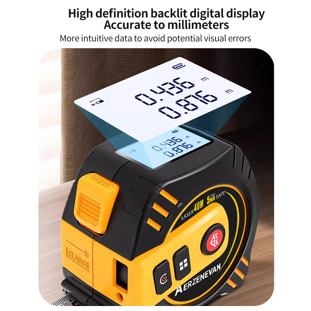 80m Laser-Messband Messwerkzeu – Industrial Laser Sensor Bewertung und Preis