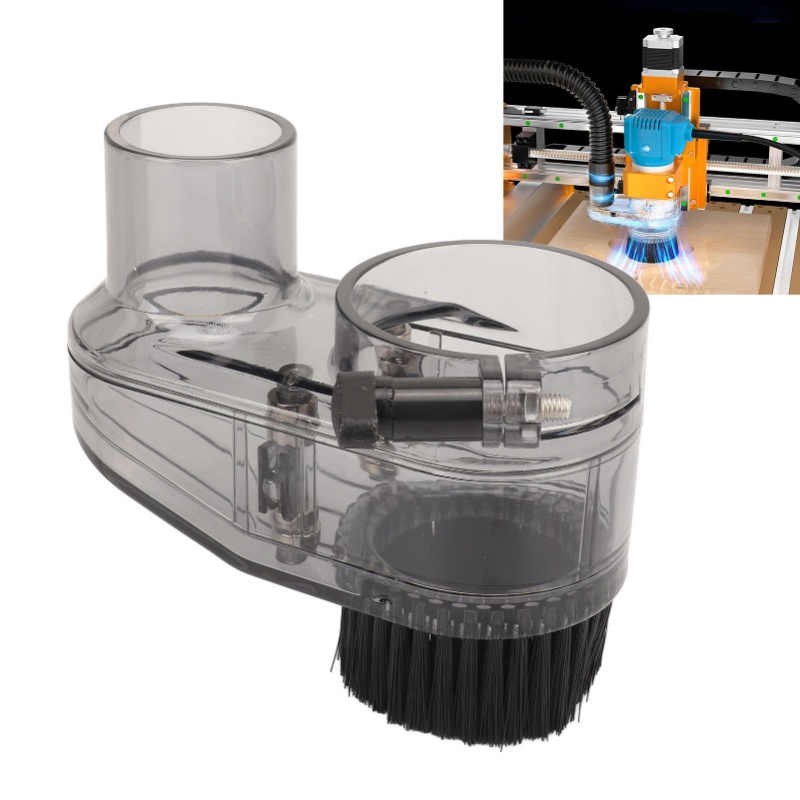 CNC-Fräser-Staubschuh, 52 mm D – Dust Shoe Cnc Bewertung und Preis