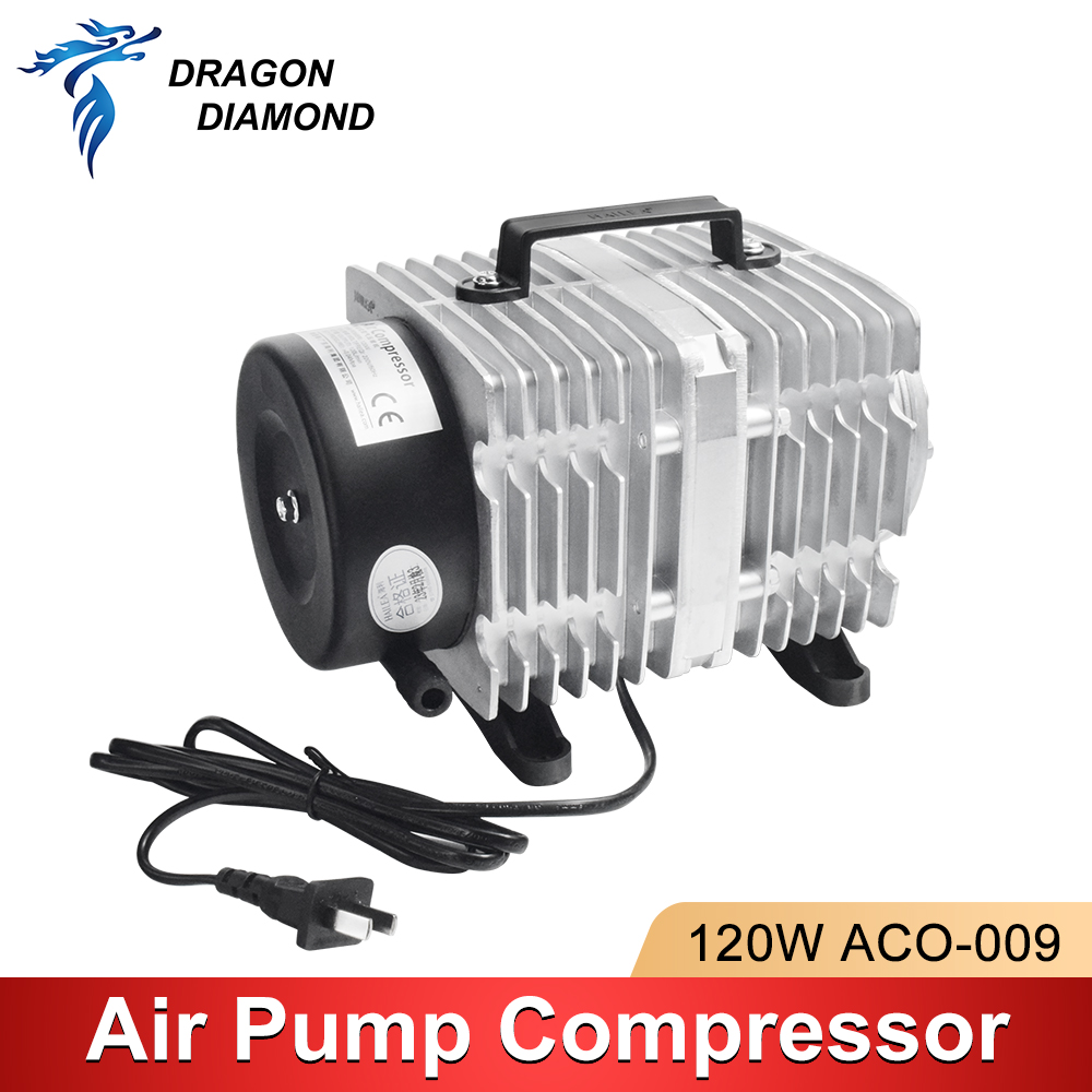 120 W Luftkompressor, elektris – Air Assist Pump Laser Bewertung und Preis