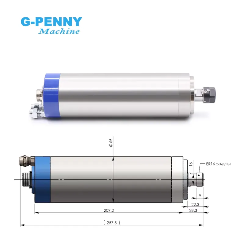 Anpassbare G-PENNY 110V/220V 1 – Cnc Spindle Motor Bewertung und Preis