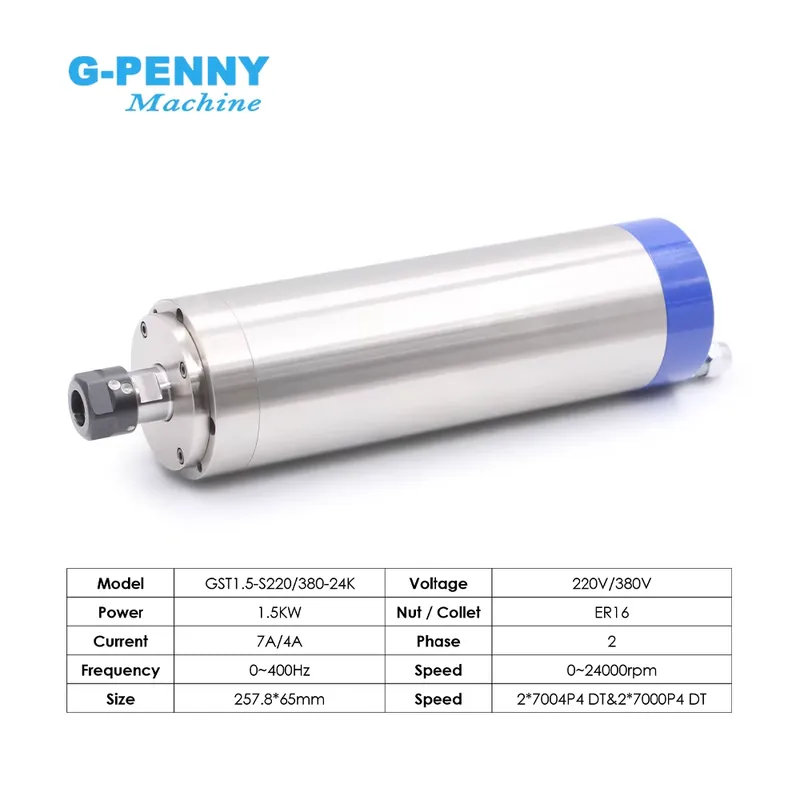 Anpassbare G-PENNY 110V/220V 1 – Cnc Spindle Motor Bewertung und Preis