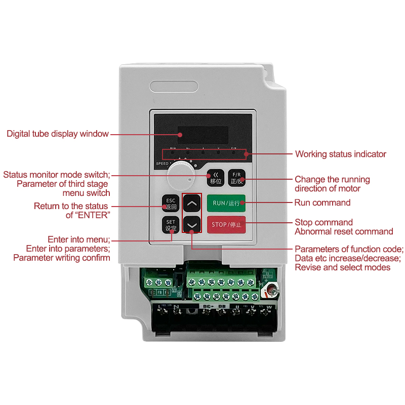 1,5 kW 110 V/220 V/380 VAC Wec – Cnc Spindle Motor Bewertung und Preis