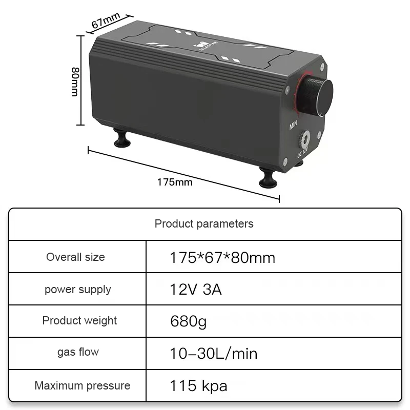 Luftunterstützungskompressor,  – Air Assist Pump Laser Bewertung und Preis